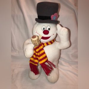 Frosty the snowman 1999 cvs standing plush 13 Inch